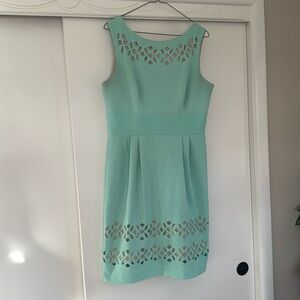 Signature by Sangria Dress- Mint Green